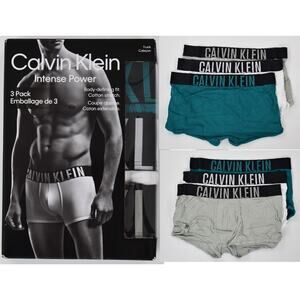 Men's Calvin Klein Intense Power Cotton 3 Low Rise Trunk  NB2596 925 2XL